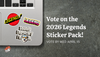 Vote on the 2026 Legends Sticker Pack