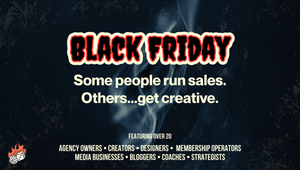 Black Friday: Some people run sales. Others...get creative.