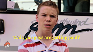 Wait, you guys are getting paid? Meme from "We're The Millers"