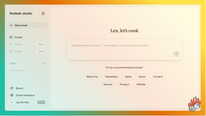 Flodesk releases Studio, an AI-powered email builder they say runs on human-created design. What does that mean?