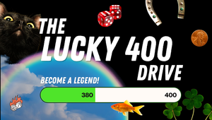 The Lucky 400 Drive: Help us smash 400 Legends!