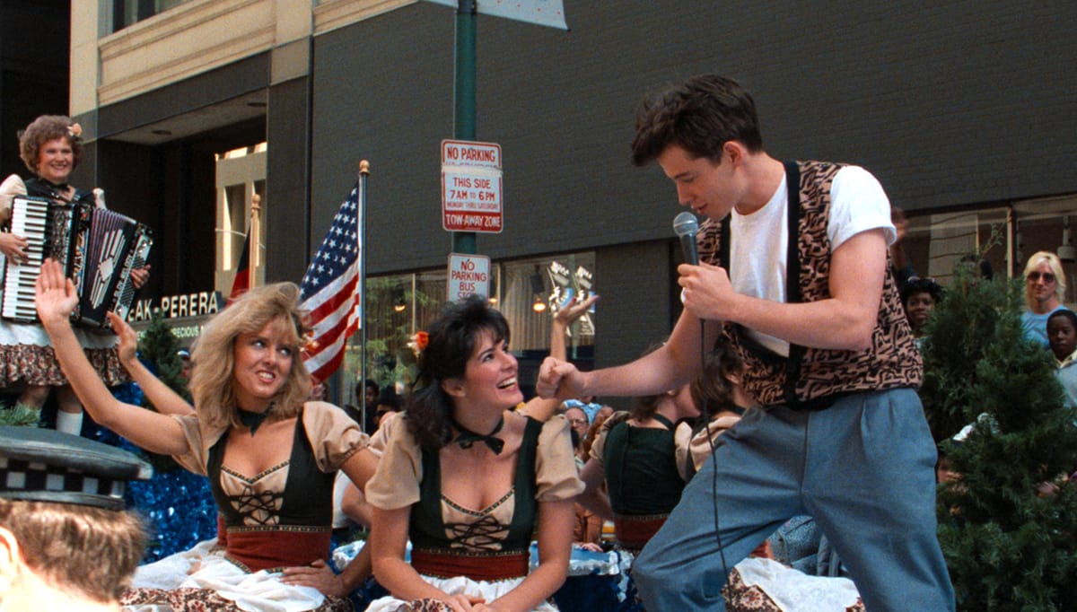 Ferris Bueller in the parade.
