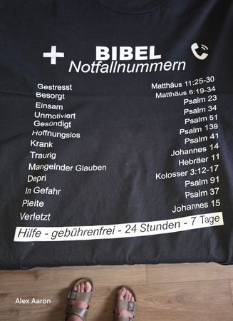 Image of: Mangelnder Glaube - Serie Notfallnummern der Bibel