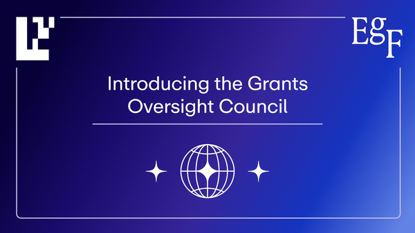 Introducing the Grants Oversight Council