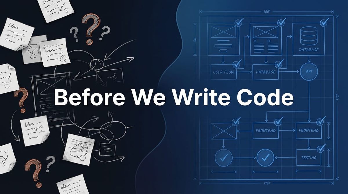 What Happens Before We Write Any Code: Our Client Onboarding & MVP Discovery Process