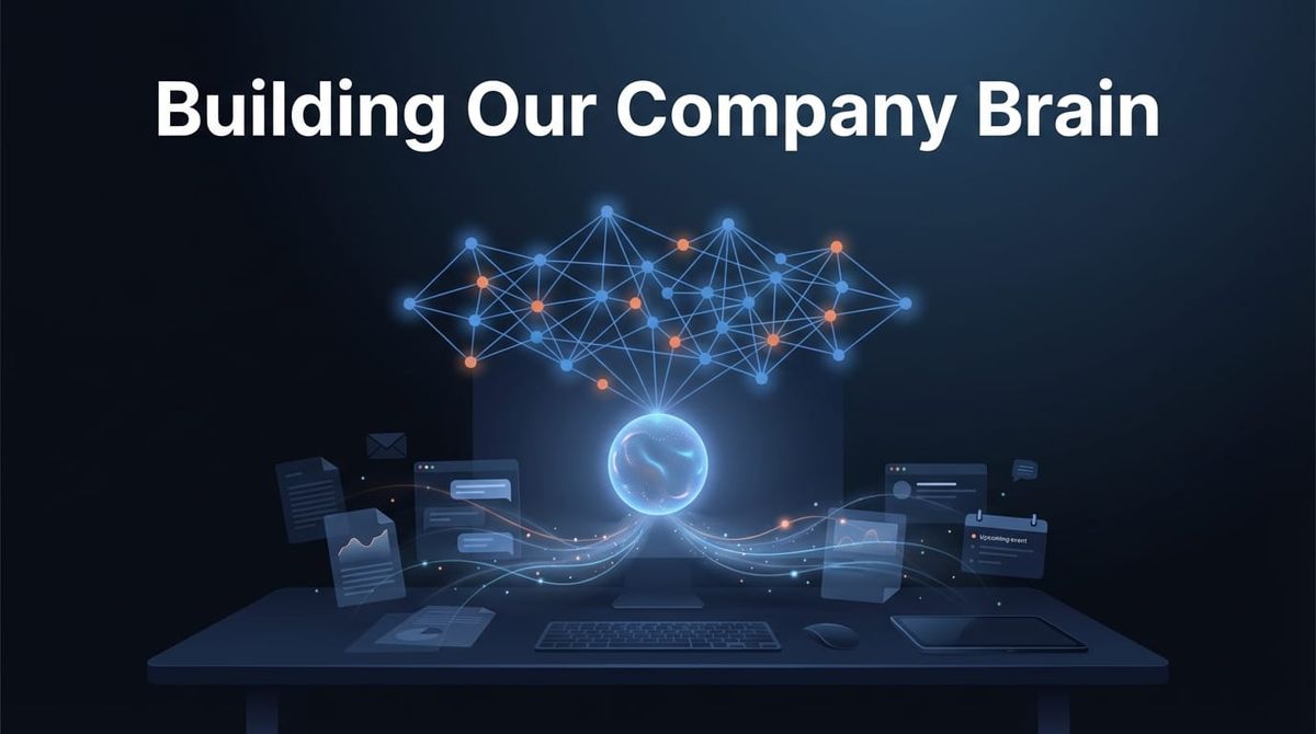 How We Built Our Own AI-Powered 'Company Brain' to Eliminate Daily Confusion