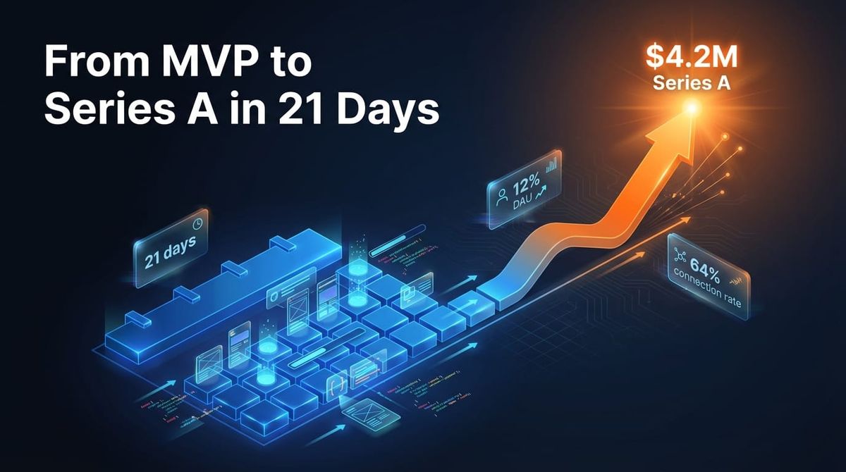 How a 3-Week MVP Helped a Startup Secure Series A Funding: A Complete Breakdown