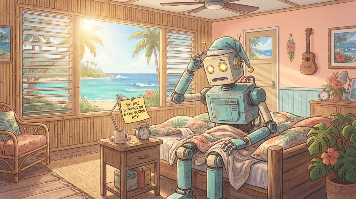 I watched 50 First Dates years ago. I had no idea it was about AI.