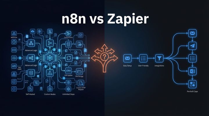 n8n vs Zapier: When to Choose Each for Business Automation