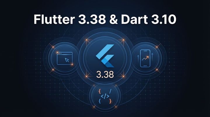Flutter 3.38 & Dart 3.10: What's New and Why It Matters for Your Next Project