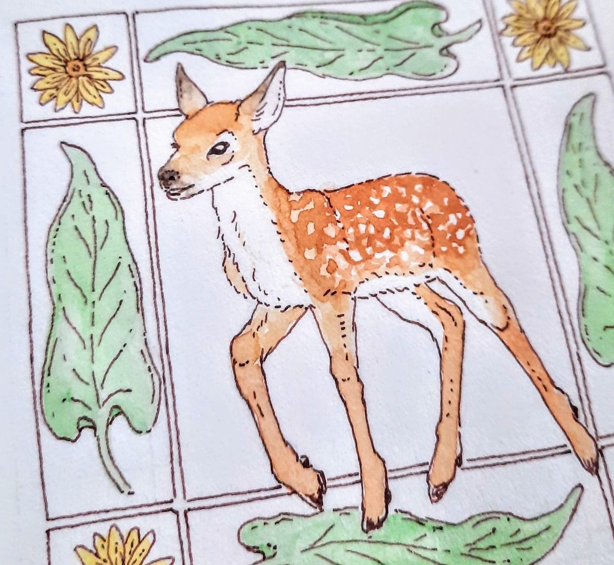 Among deer friends