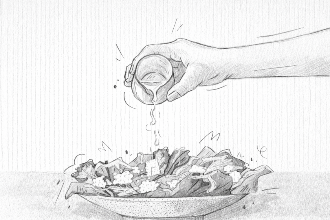 The Case of the Unforgivable Salad