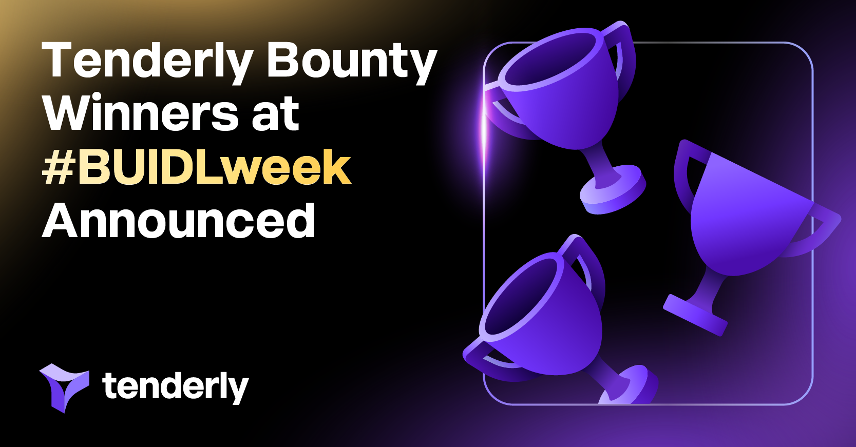 Tenderly BUIDLweek winners