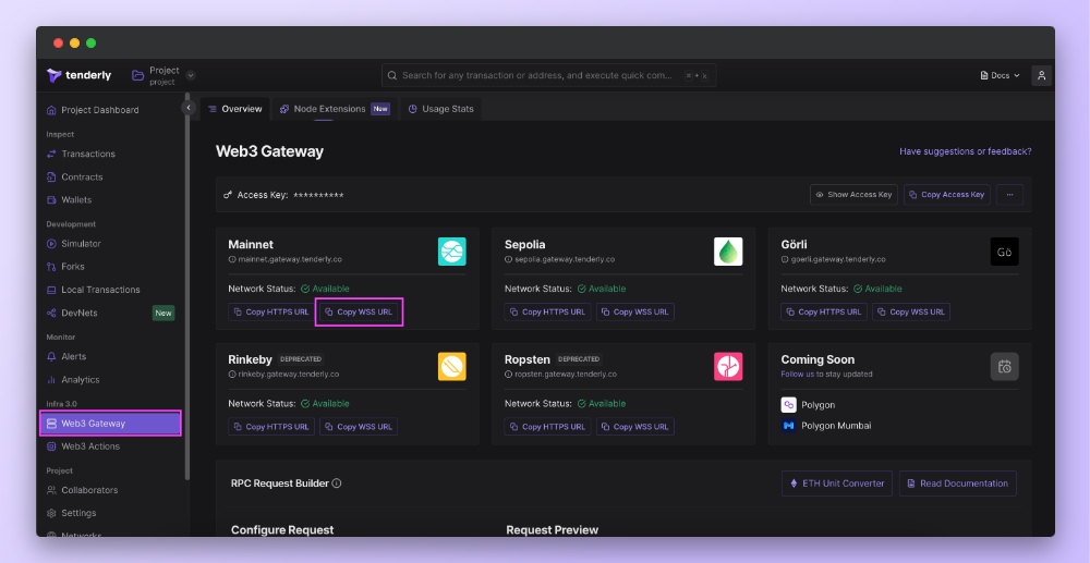 Introducing WebSockets in Node RPC
