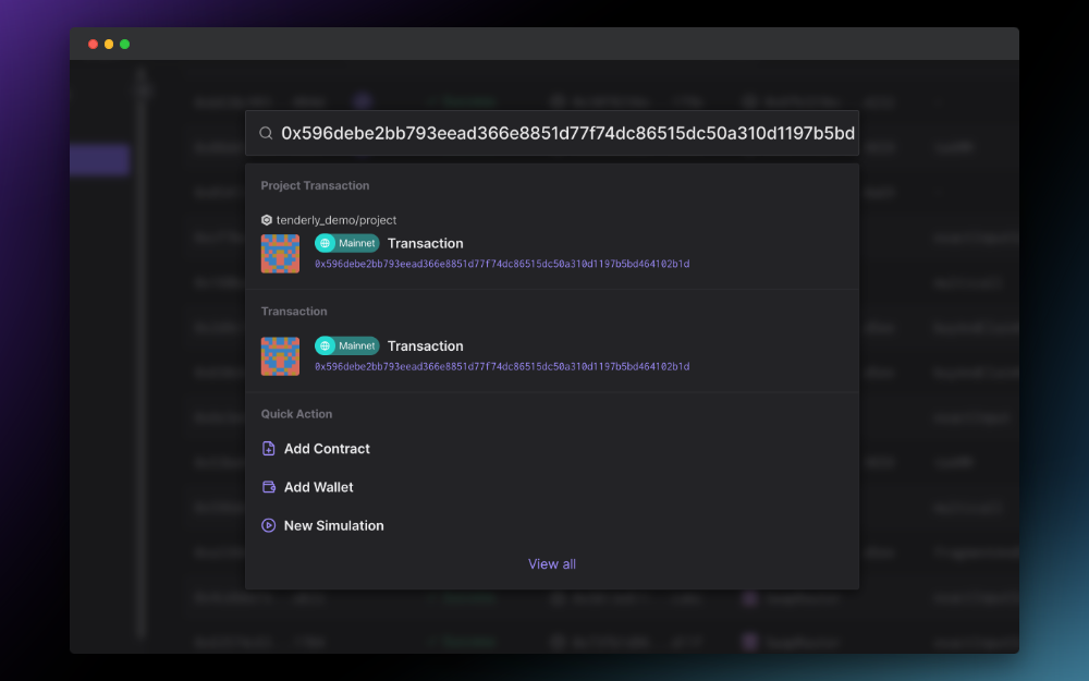 20-30x Faster Transaction Search Across 35+ Networks