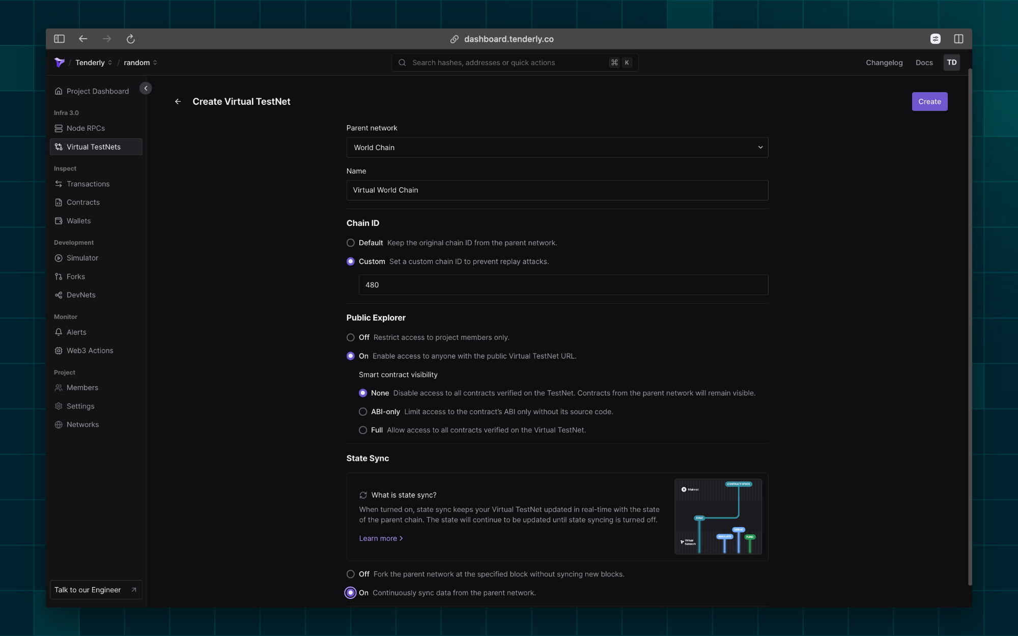 Forking World Chain with Virtual TestNets