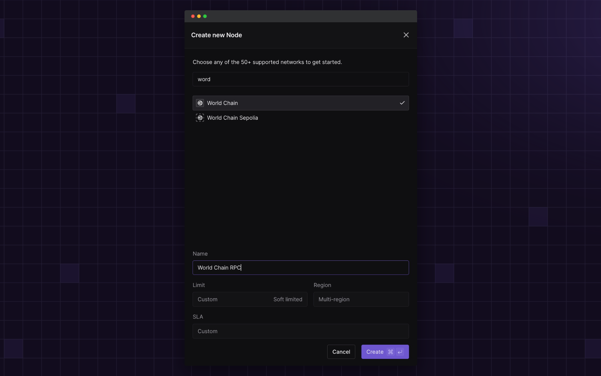 Setting up a Node RPC for World Chain
