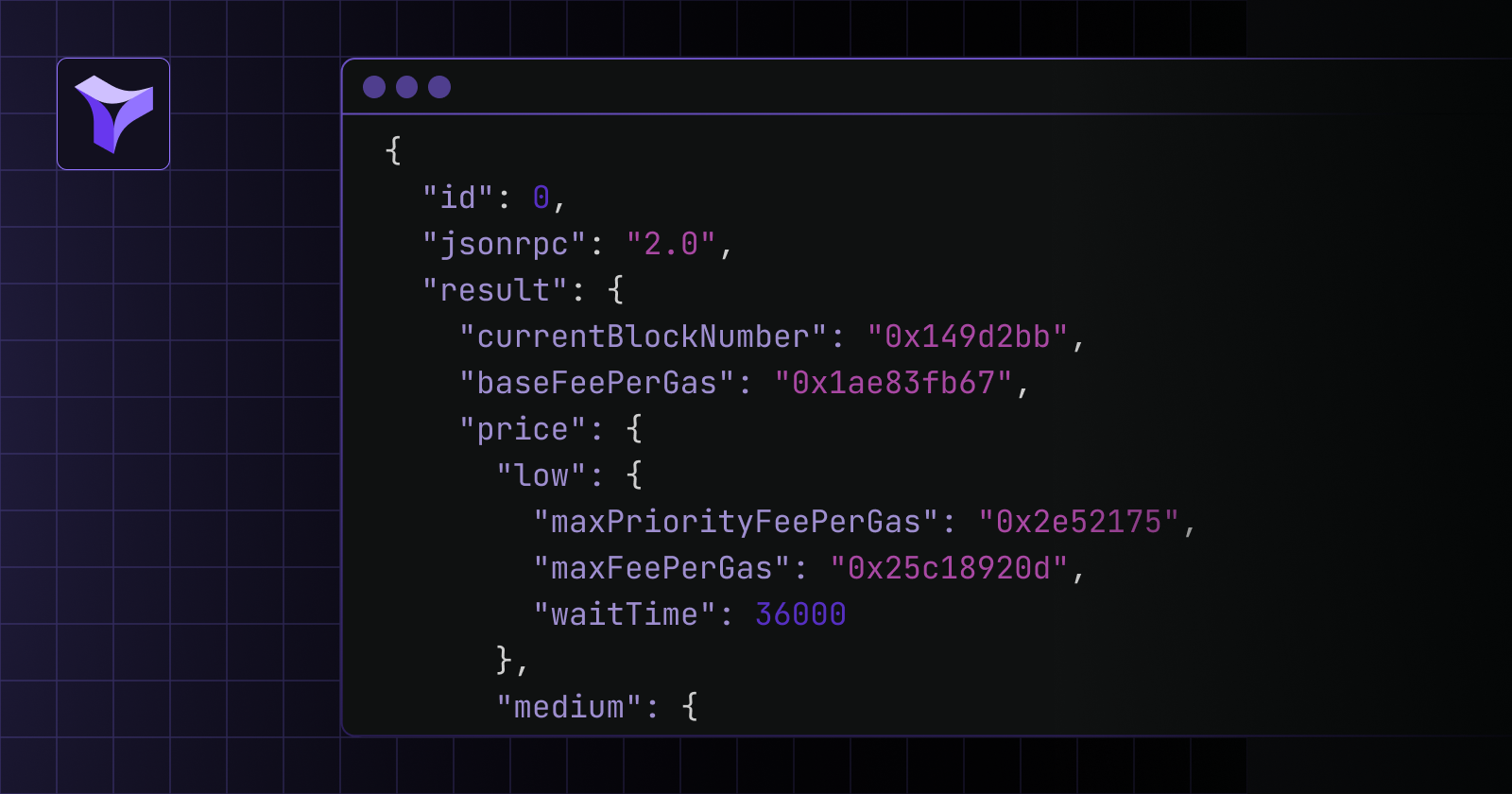 Node API for Gas Price & Fee Estimates
