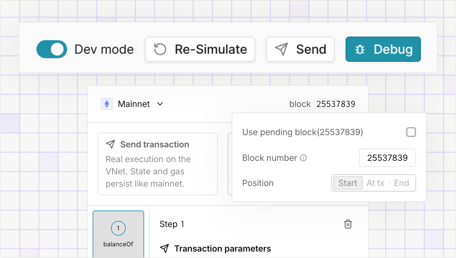 Re-Simulate Flows in Virtual Environments