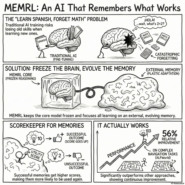 MemRL: A Framework for Continuous, Non-Parametric Learning in AI Agents