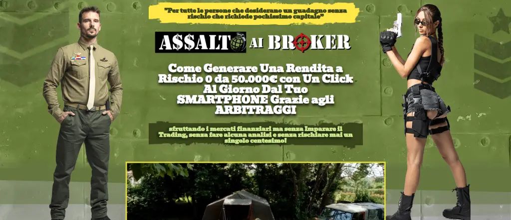 Assalto ai Broker: fuffa finanziaria pericolosa