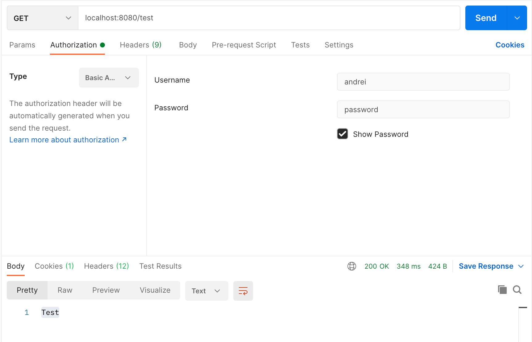 custom credentials