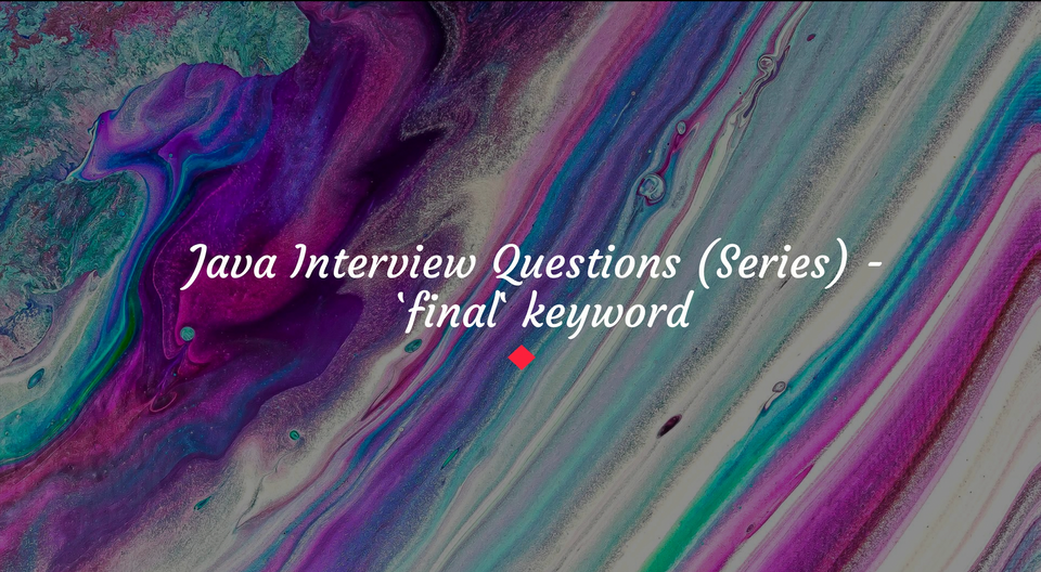 java interview final