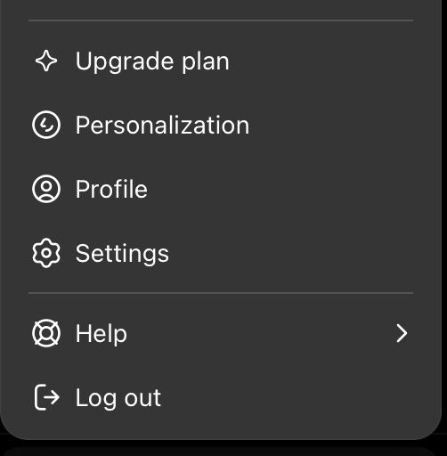 ChatGPT Settings