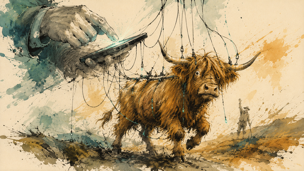Why I fear remote-controlled cows