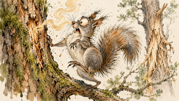 How can we protect our forestry from grey squirrels?