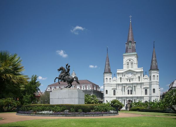 A picture of Jackson Square