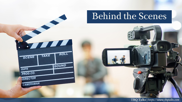 Behind the scenes