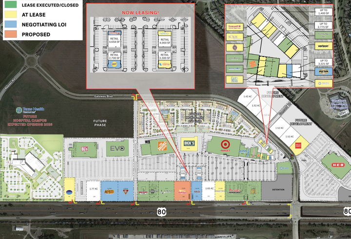 Target, Portillo’s, and H-E-B? Forney’s Villages at Gateway Is Bringing the Heat