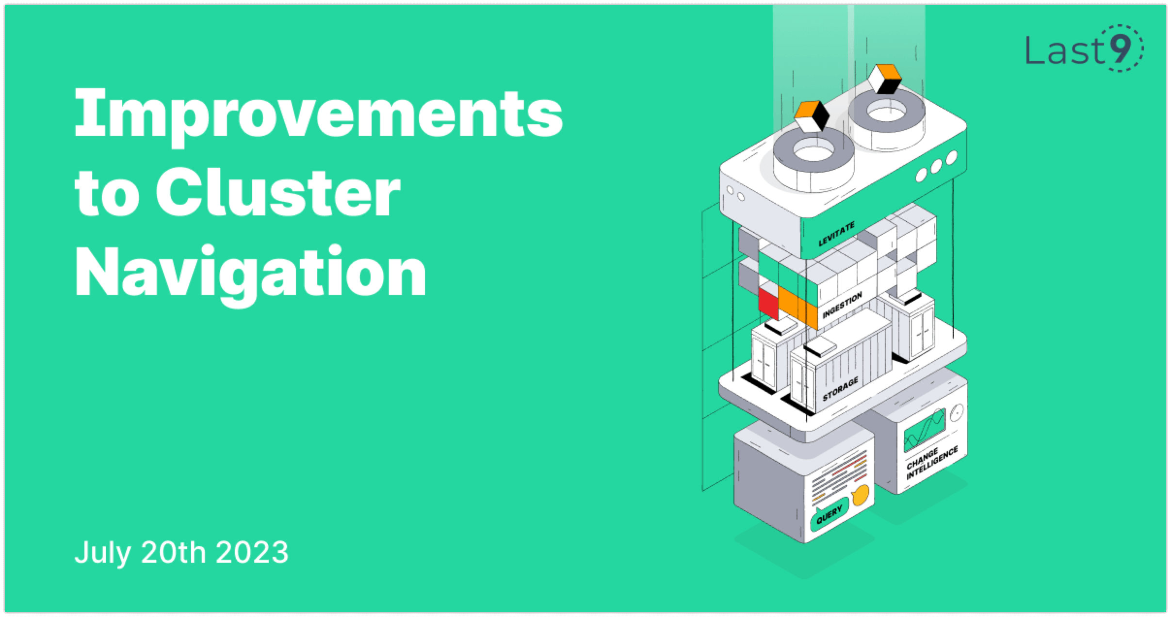 Retaining context while navigating Levitate clusters