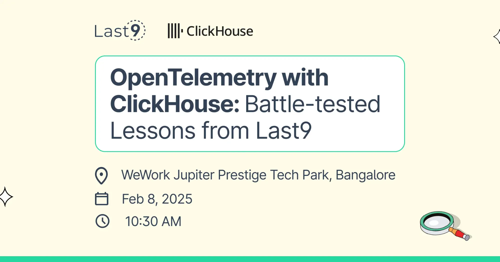 ClickHouse Bangalore Meetup 