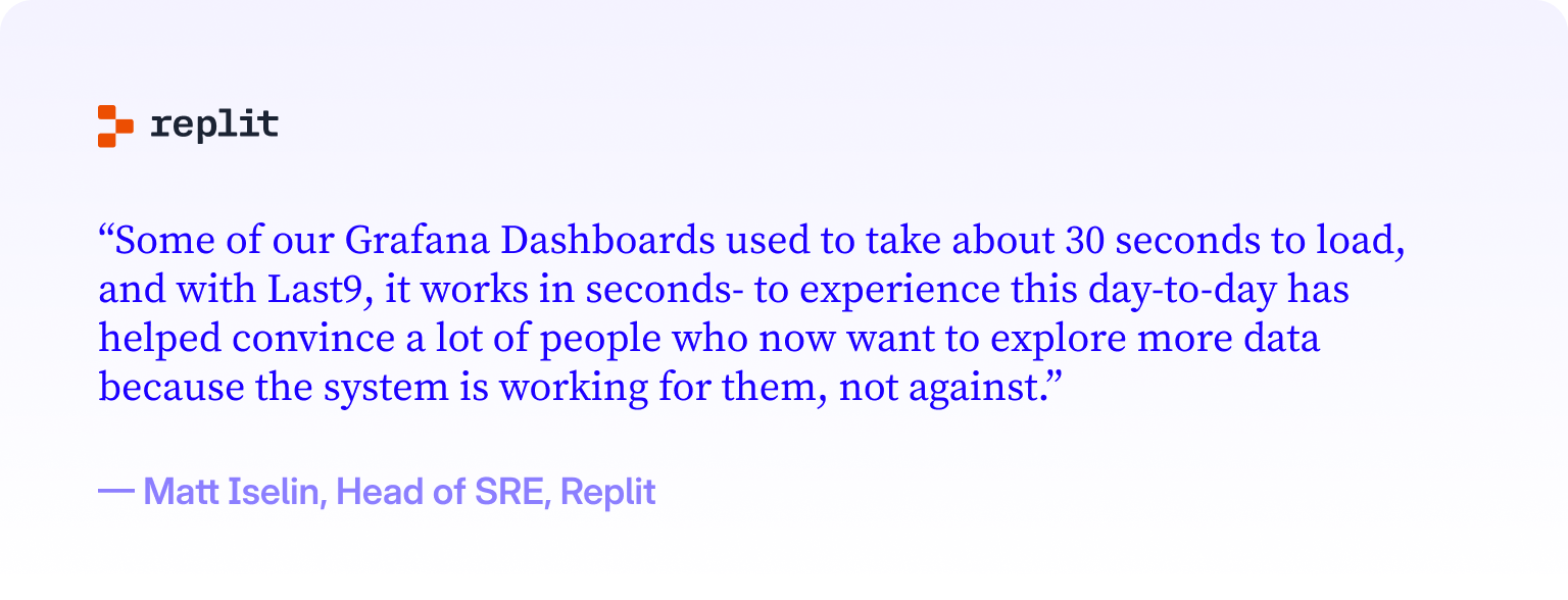 Matt's review about Last9