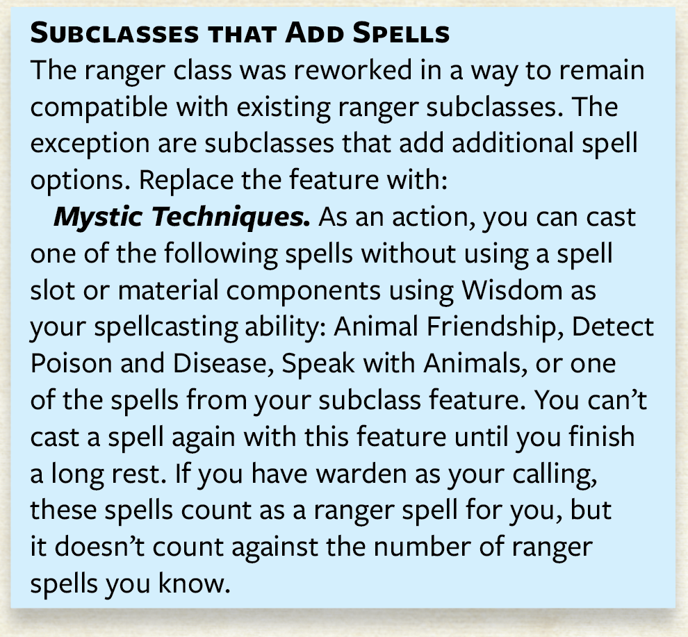 Mystic Techniques gives you access to spells that are usually too niche to take