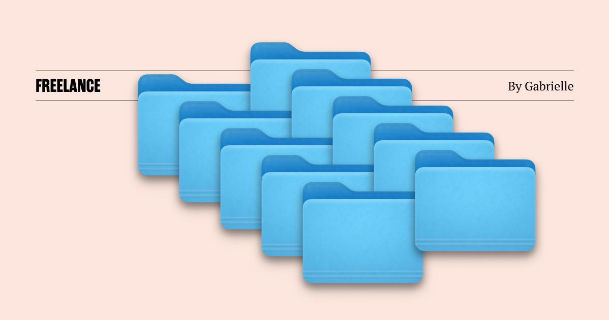 Folder & File organisation for freelancers