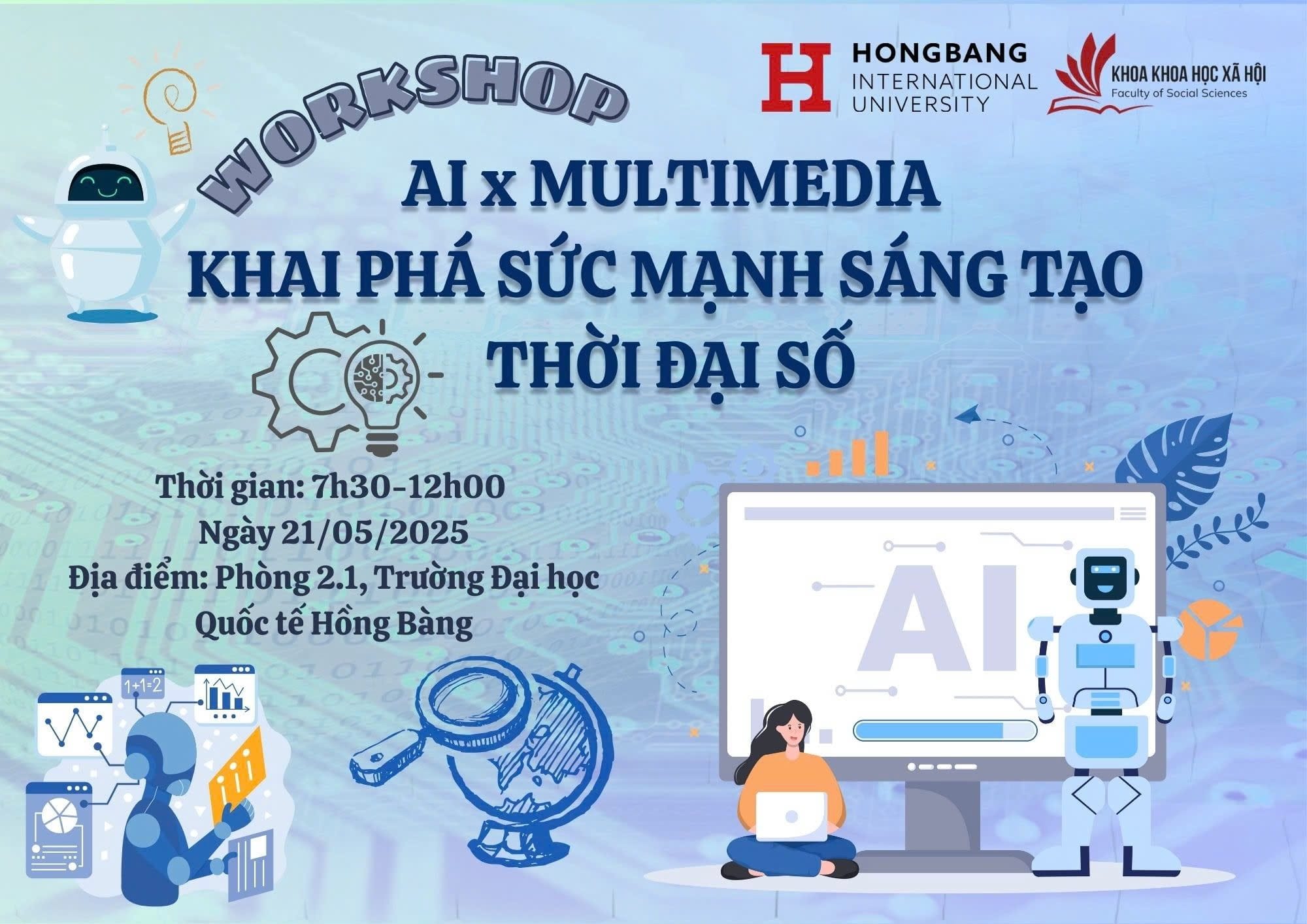 🎨 AI x Multimedia: Khai phá sức mạnh sáng tạo thời đại số