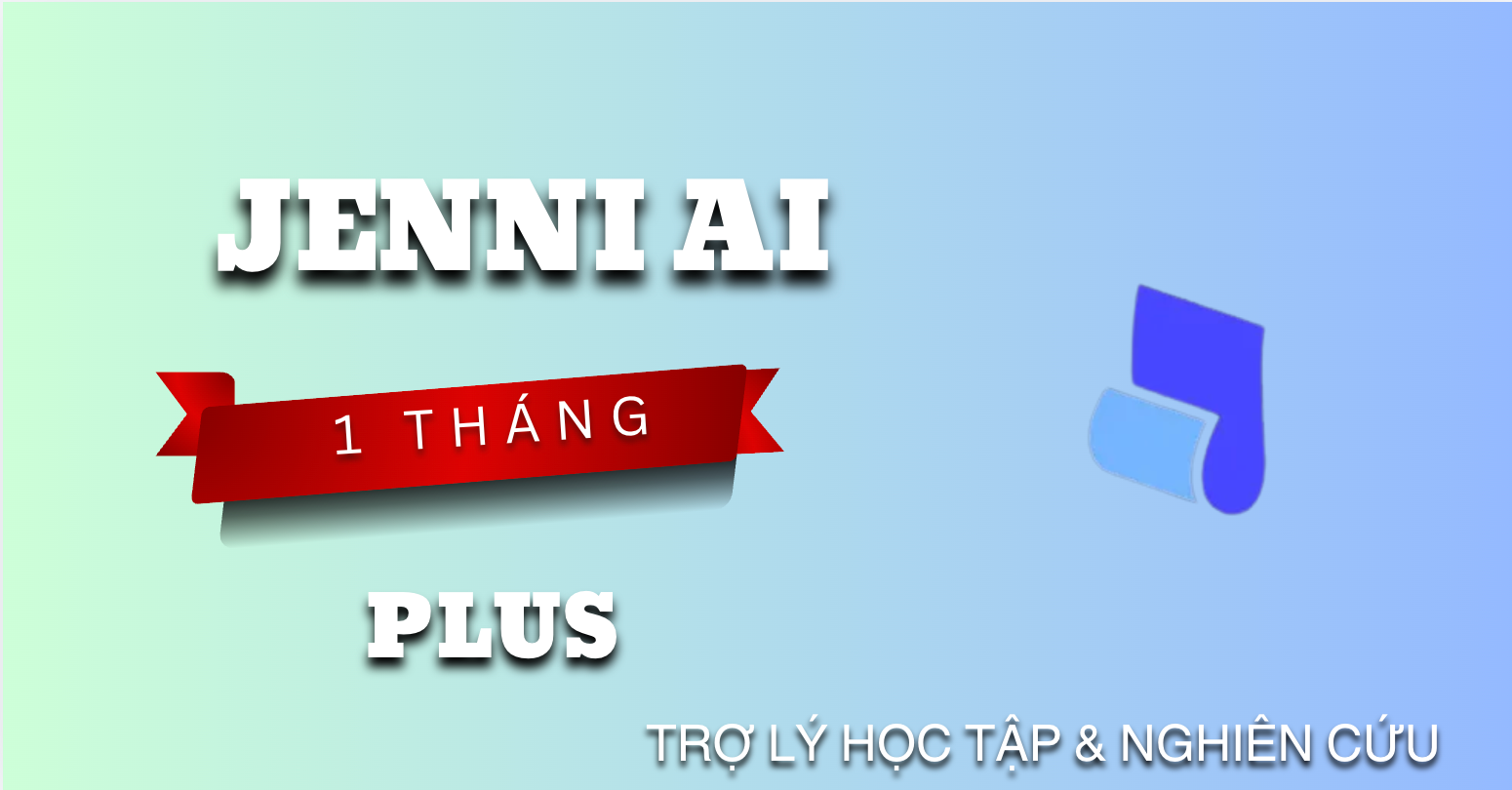 🎬 Tài khoản cấp sẵn Jenni AI Plus 1 tháng