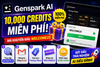 🚀 Genspark AI tặng 10.000 Credits miễn phí – Cách nhận
