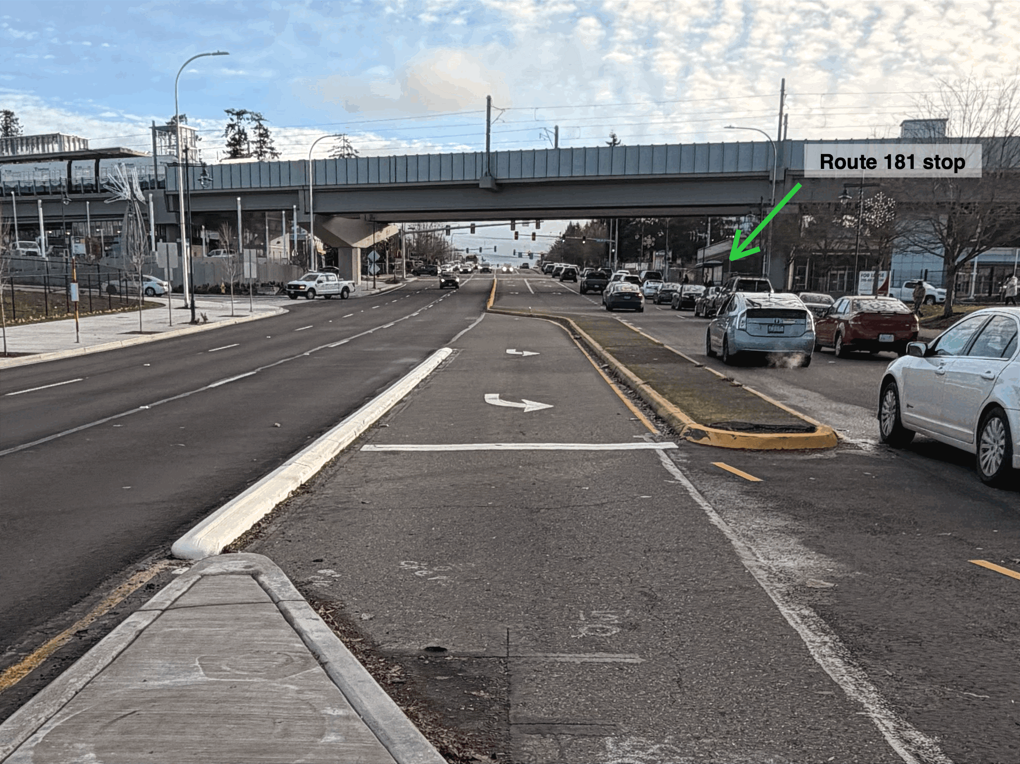Our New Transit Hub Put Eight Car Lanes Between Route 181 and the Train