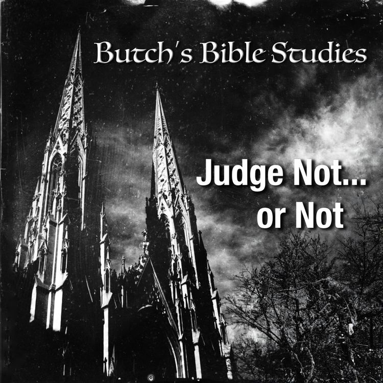 Judge Not...or Not