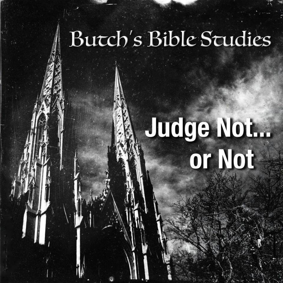 Judge Not...or Not