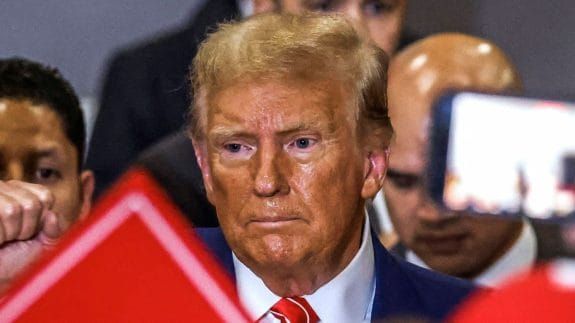 The Old Man with a Spray Tan