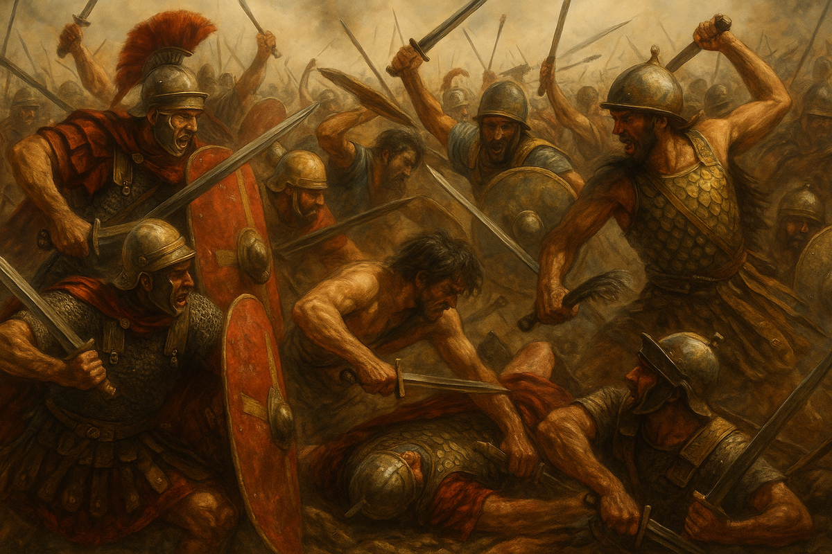 Hannibal’s Tactics at Cannae – How 50,000 Romans Fell in One Day