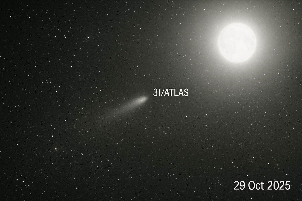 When 3I/ATLAS Sprints Past the Sun - Solar-System Facts Simply Explained