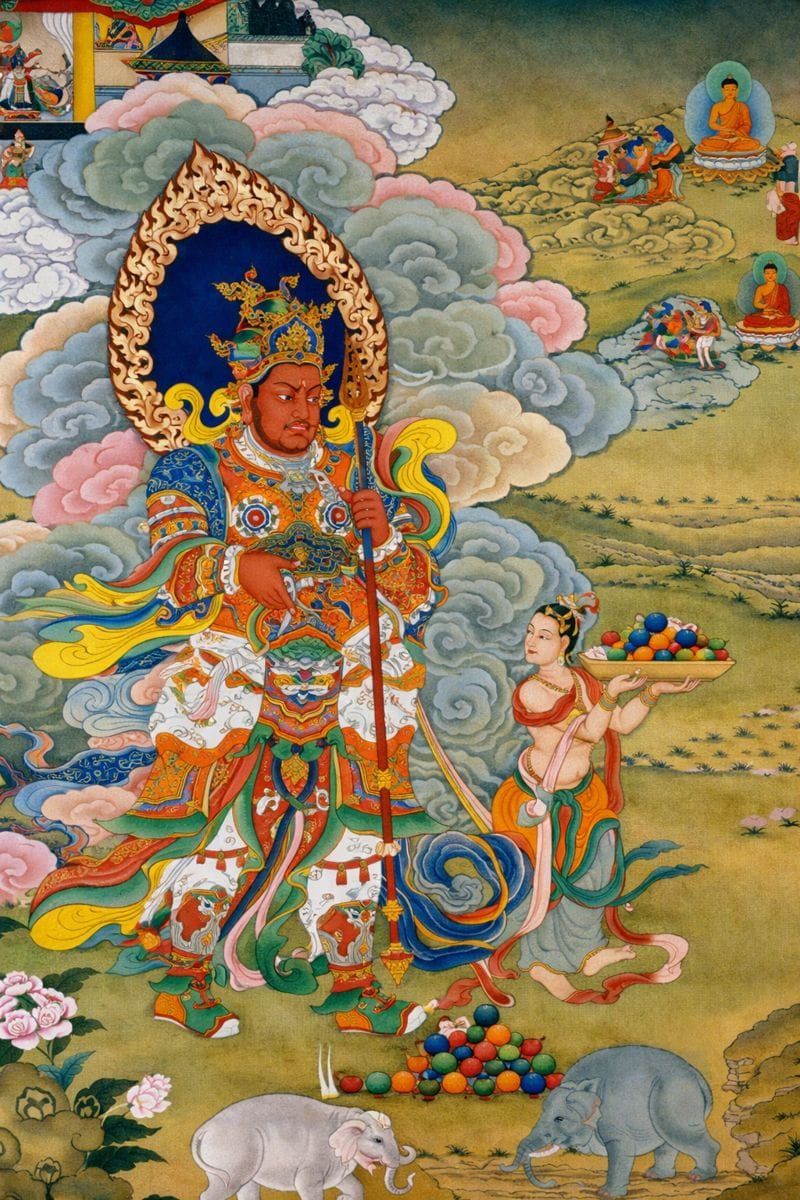 The Four Heavenly Kings: Virūpākṣa - Protector of the West