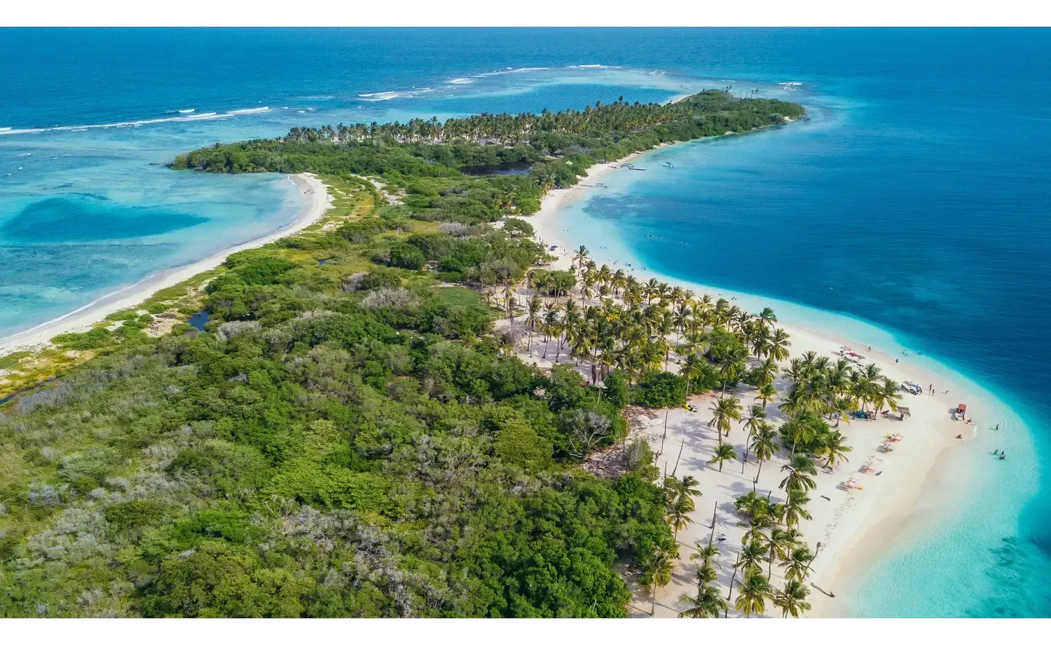 Cayo Sombrero Island in Venezuela