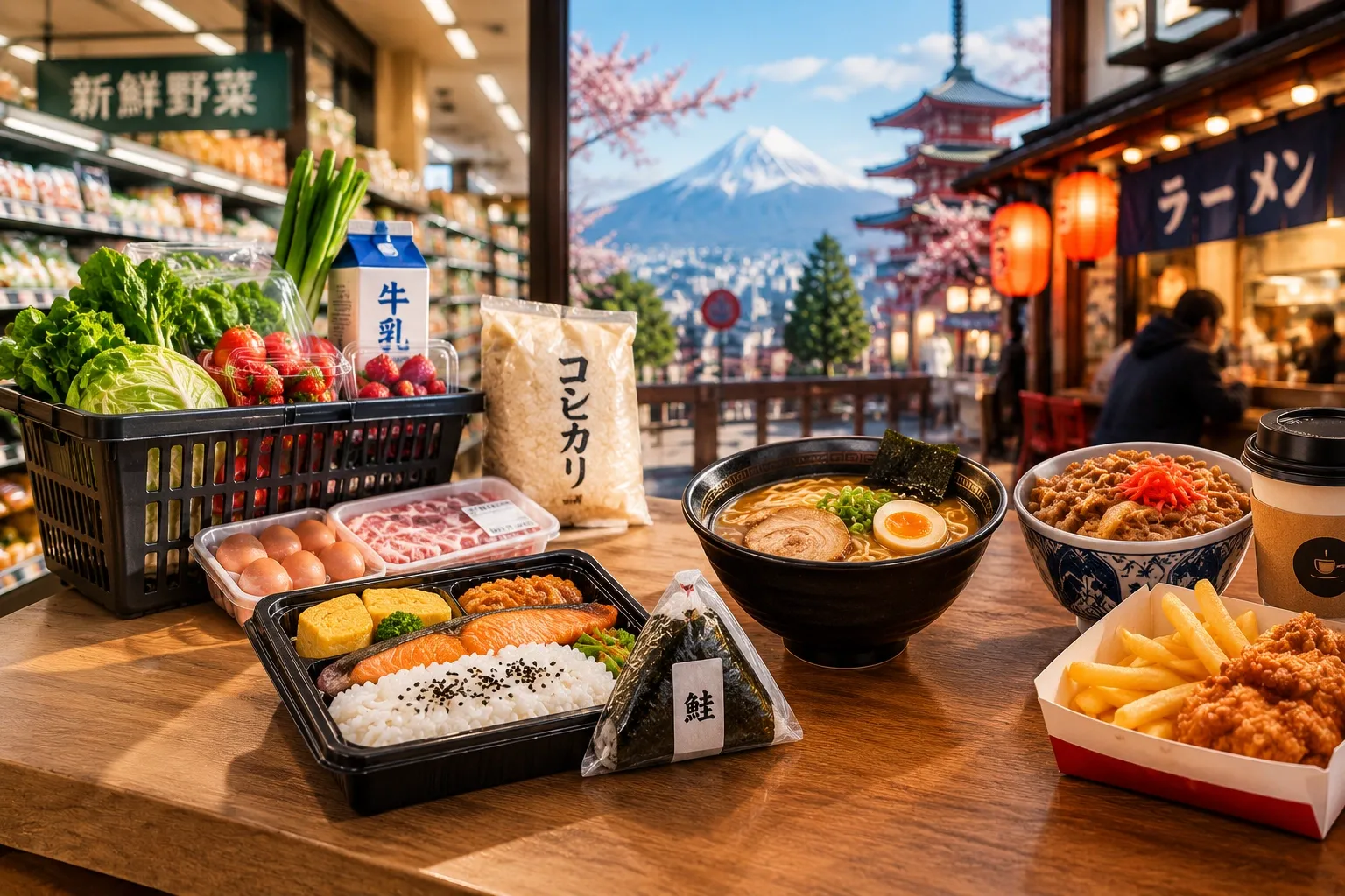 Grocery and Food Costs in Japan